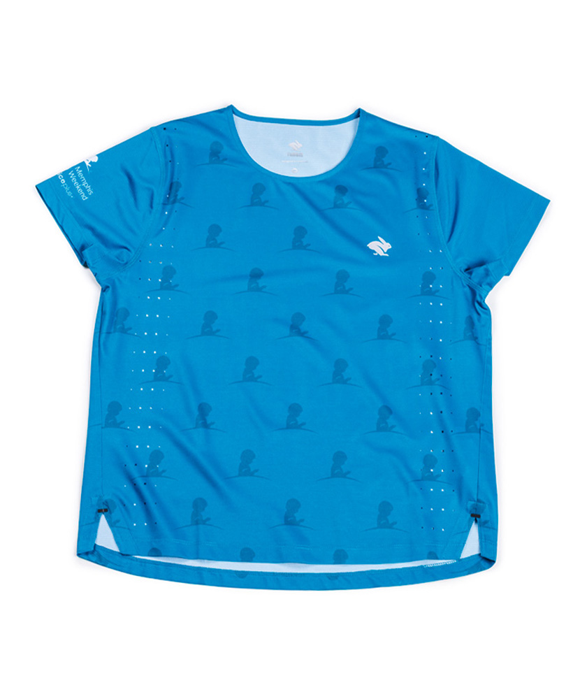 Primary image St. Jude Memphis Marathon Teal Rabbit Tee